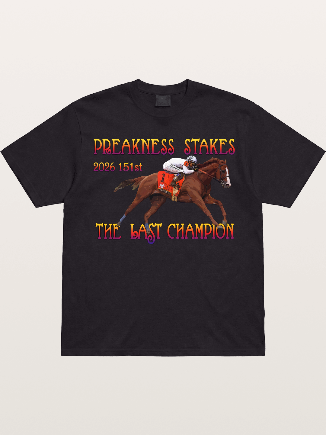 2026 Preakness Race Horse 1 Silks Gildan T-shirt