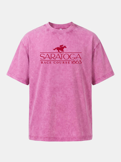 Saratoga Race Course Classic Logo Washed T-shirt