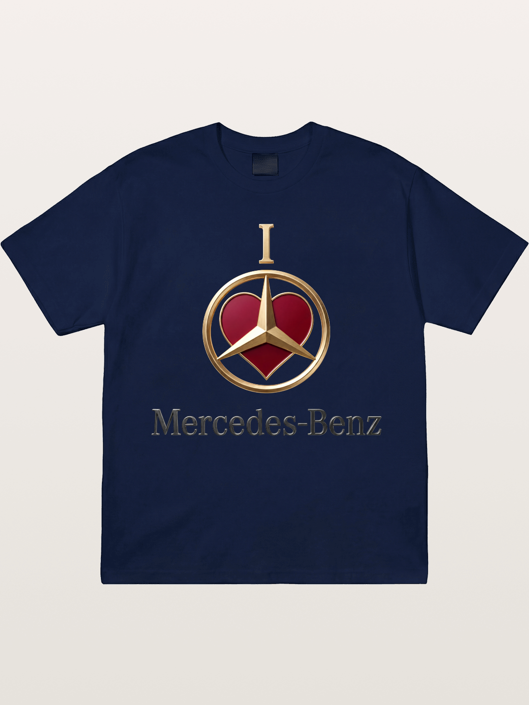 Mercedes Love Logo Art Gildan T-shirt