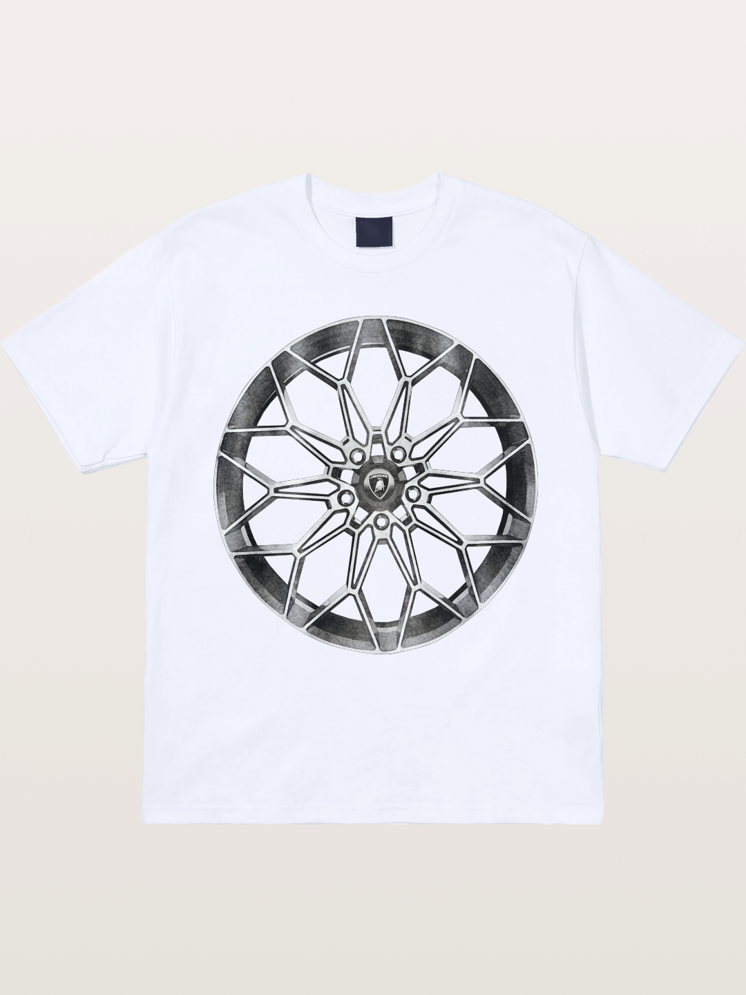 Lamborghini Multi-Spoke Alloy Wheel Gildan T-shirt