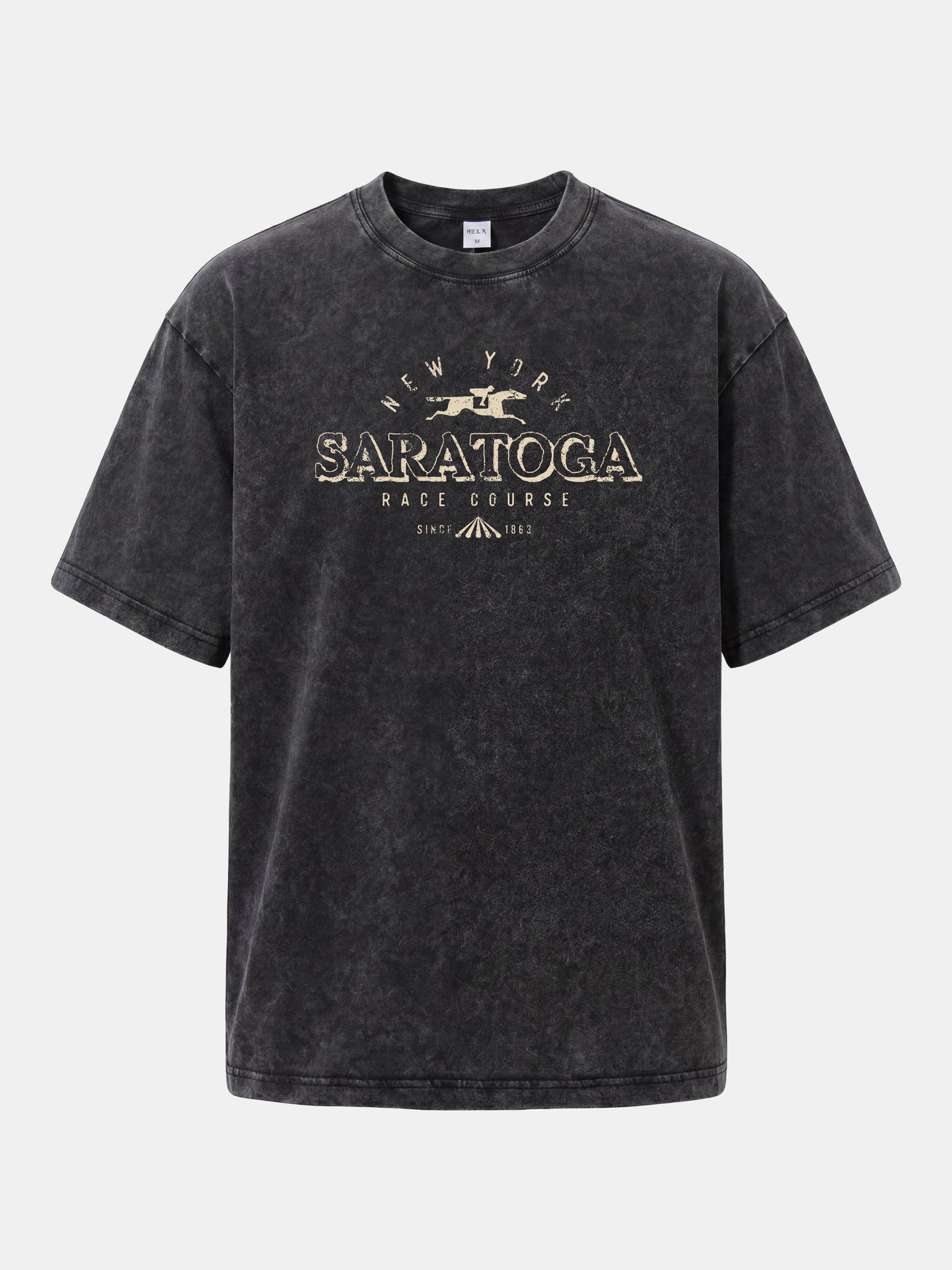 Saratoga Vintage Gold Tone Mark Washed T-shirt