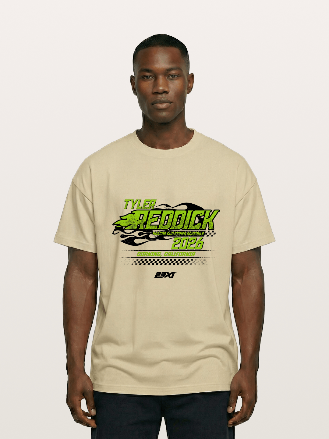 Tyler Reddick 2026 NASCAR Schedule Art Gildan T-shirt