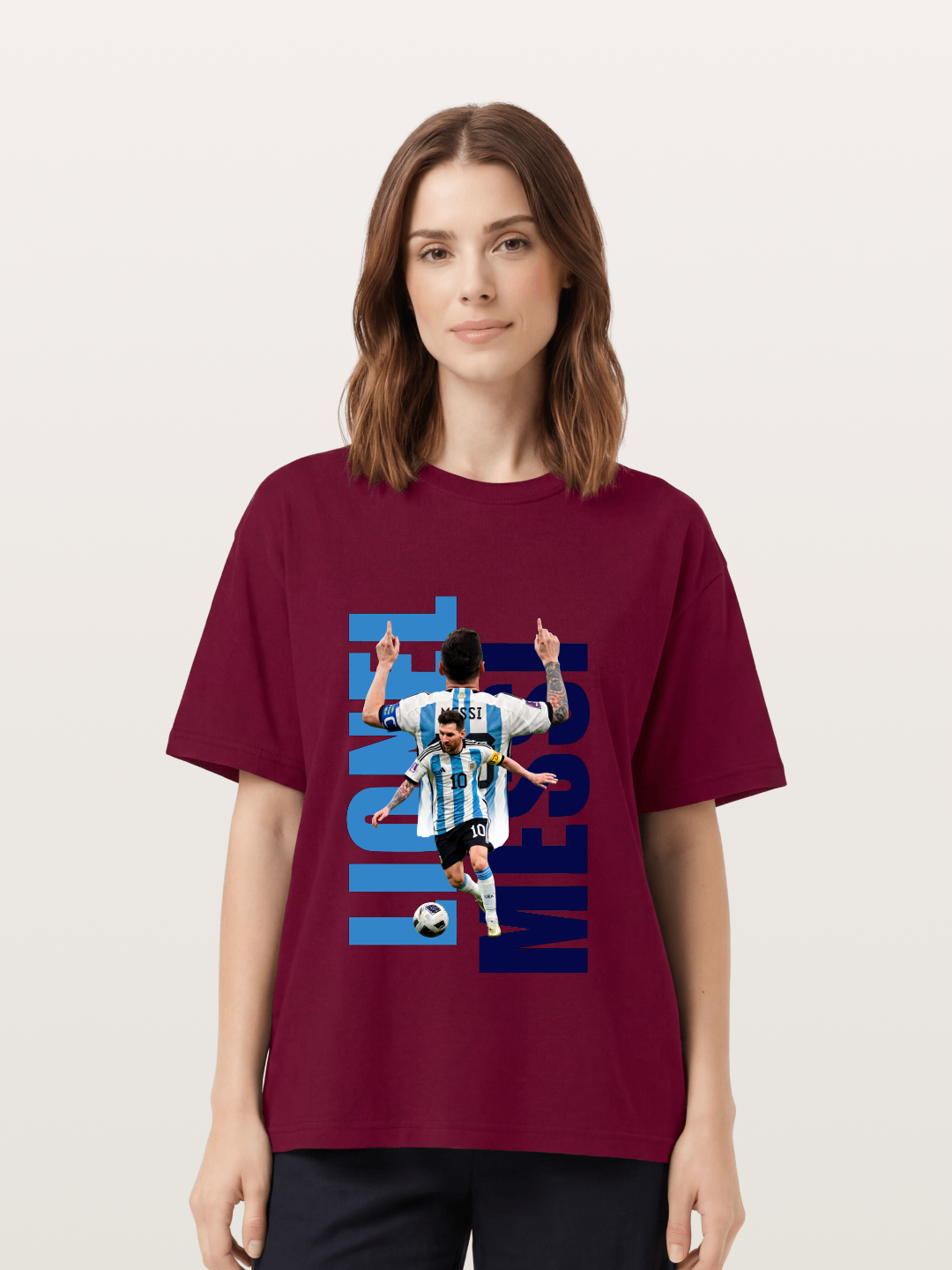 Lionel Messi Argentina 10 Gildan T-shirt