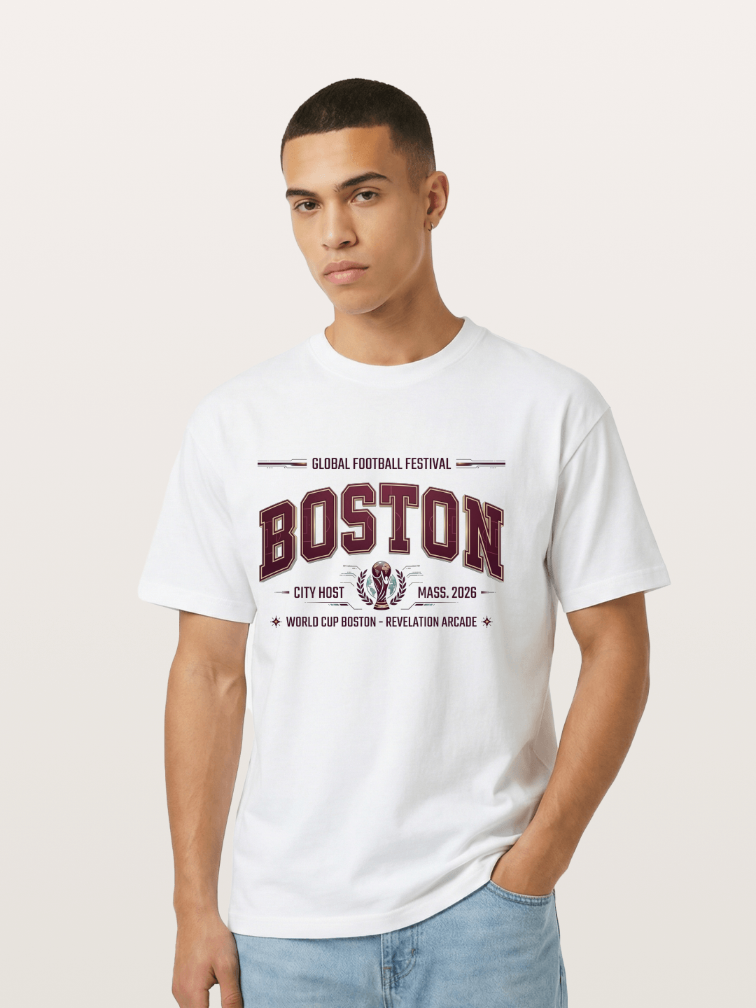 Boston 2026 World Cup Host Gildan T-shirt