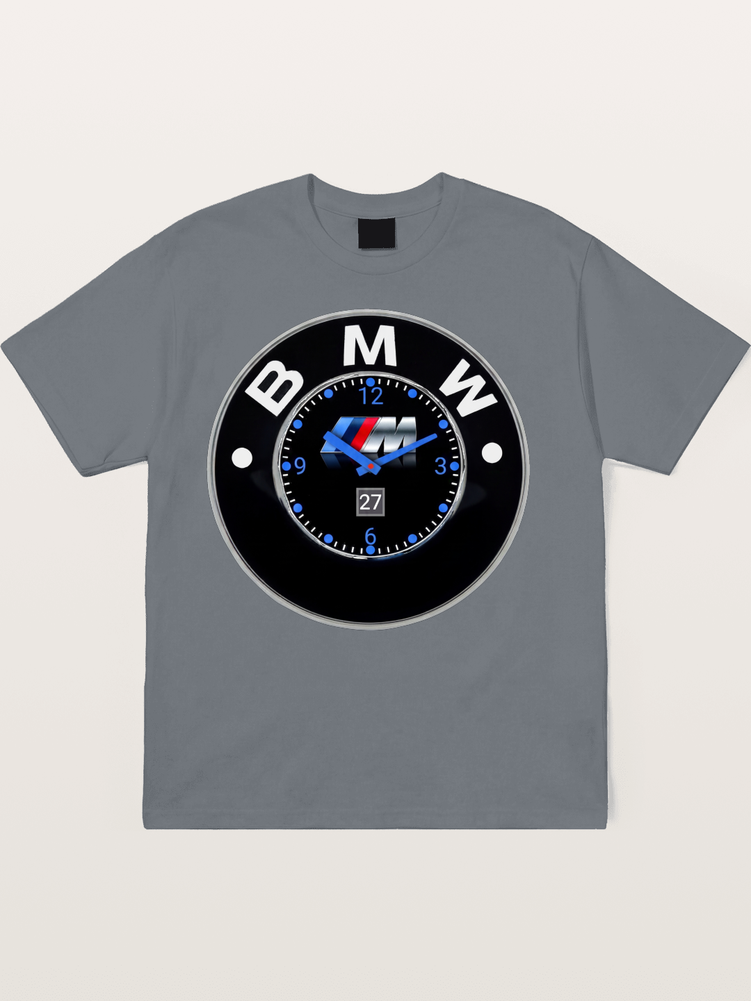 BMW M Clock Face Emblem Cotton T-shirt
