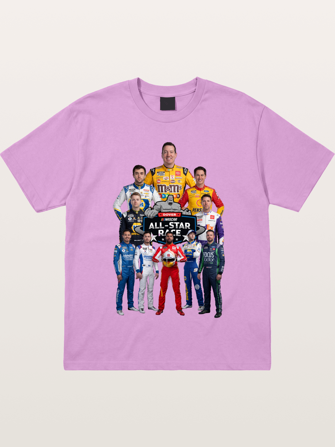 2026 NASCAR All-Star Drivers Team Photo Gildan T-shirt