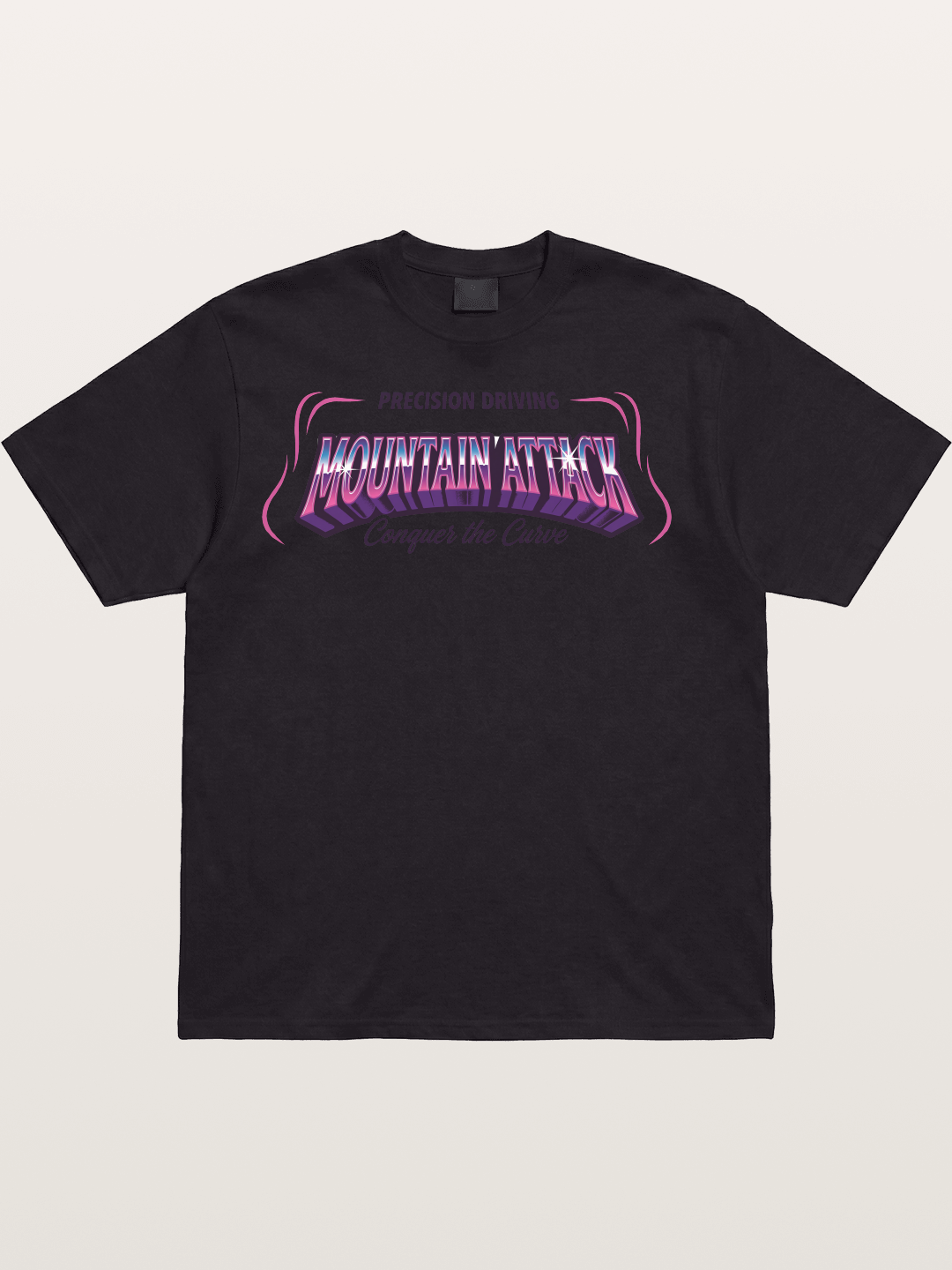 Precision Curve Cotton T-shirt