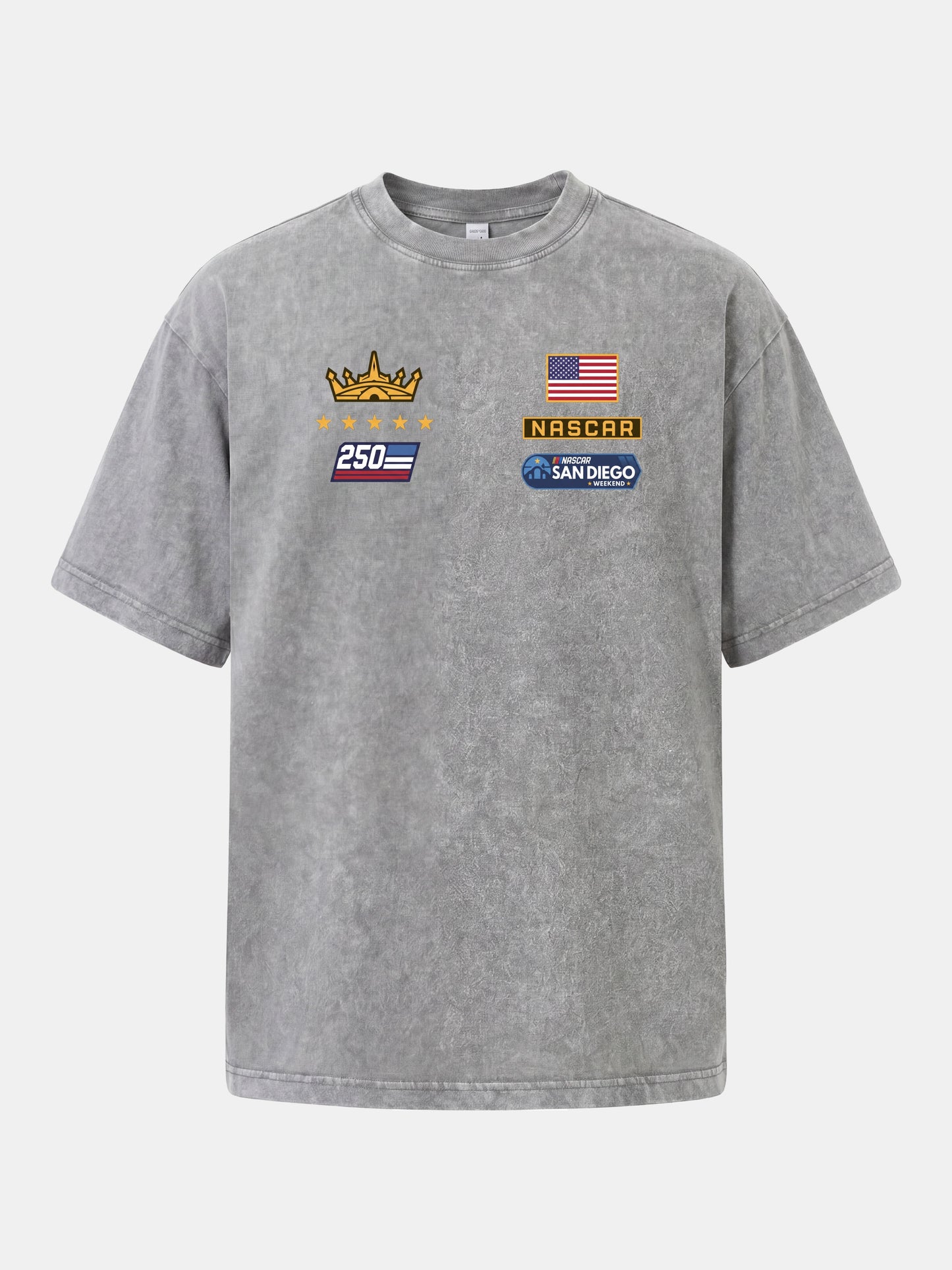 San Diego NASCAR 250th Crown Mark Washed T-shirt