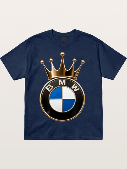 BMW Crown Emblem Graphic Cotton T-shirt