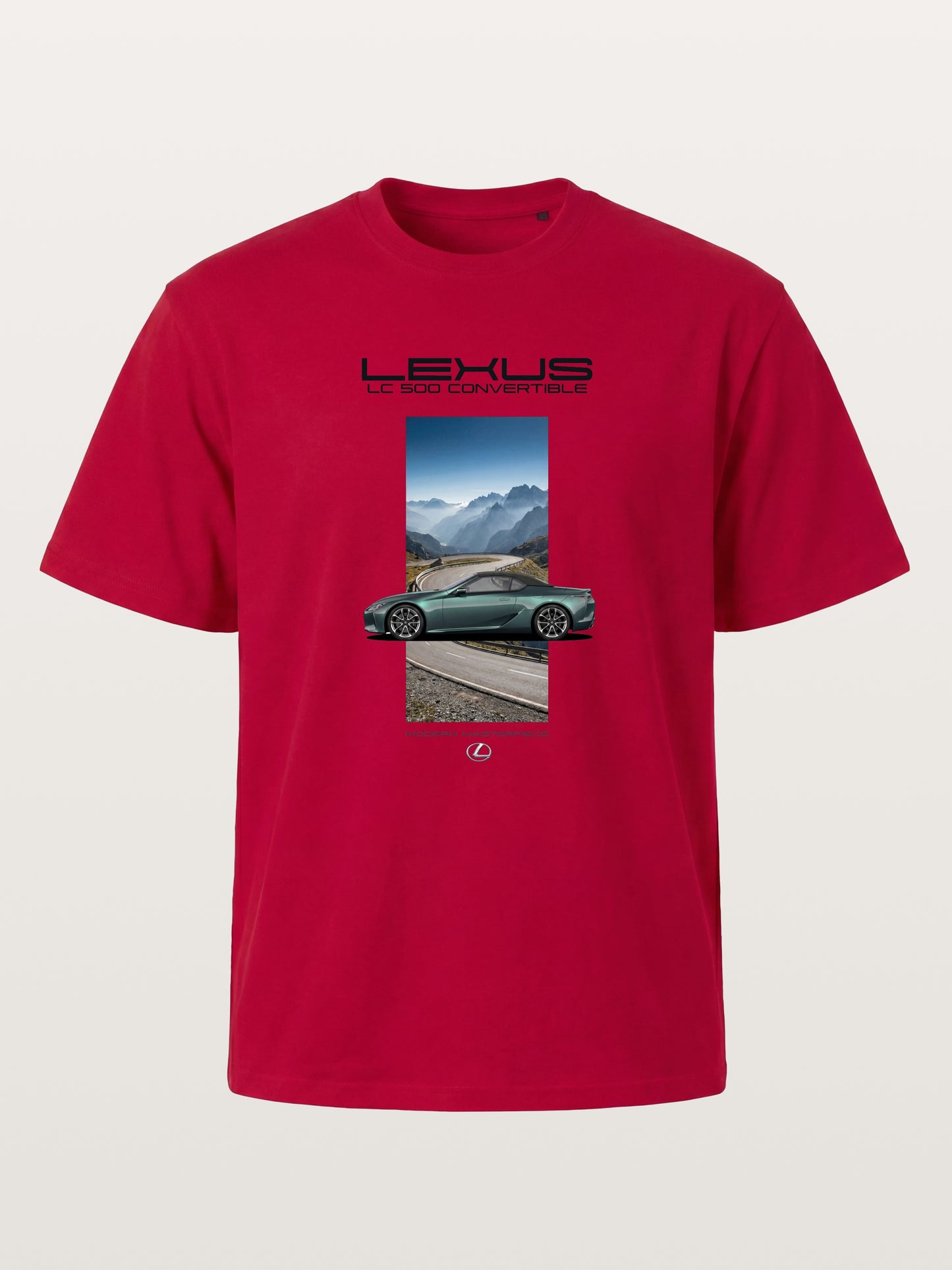 Lexus LC500 Coastal Villa Poster Gildan T-shirt
