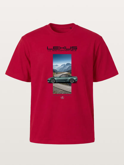Lexus LC500 Coastal Villa Poster Gildan T-shirt