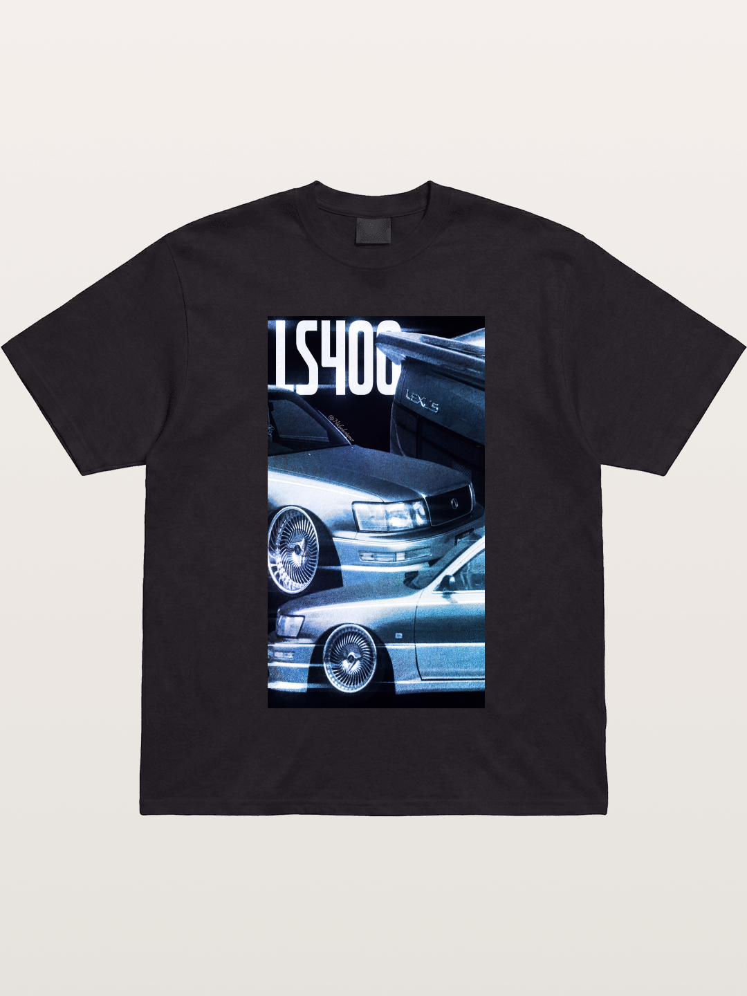 LS400 JDM Double Car Print Gildan T-shirt