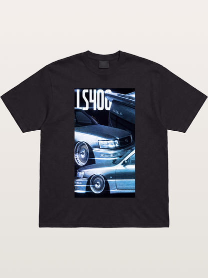 LS400 JDM Double Car Print Gildan T-shirt