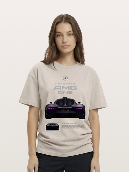 AMG One Purple Taillight Cotton T-shirt