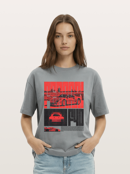 Red F40 Gildan T-shirt