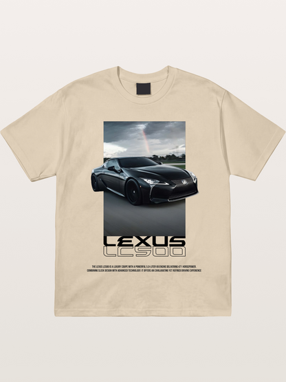 Lexus LC500 Sports Car Poster Gildan T-shirt