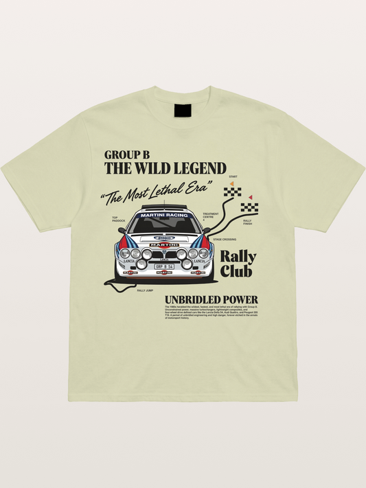 Retro Rally Cotton T-shirt