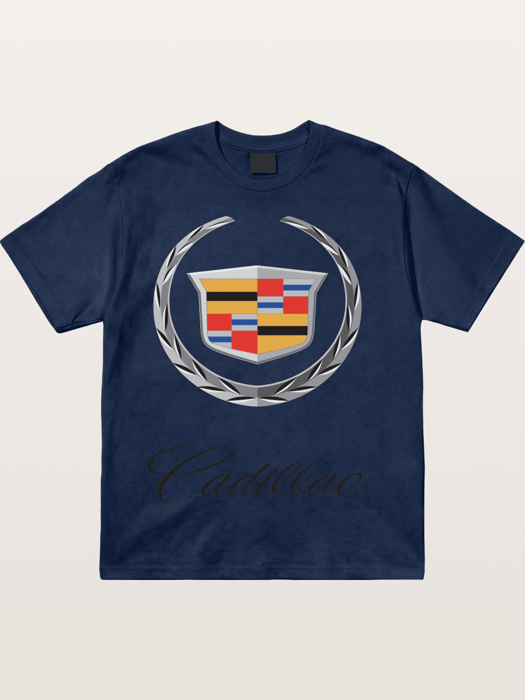 Cadillac Laurel Wreath Emblem Cotton T-shirt