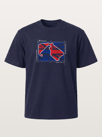 Vintage Union Jack F1 British Theme Gildan T-shirt