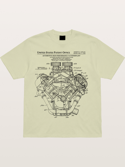 V8 Powerplant Cotton T-shirt