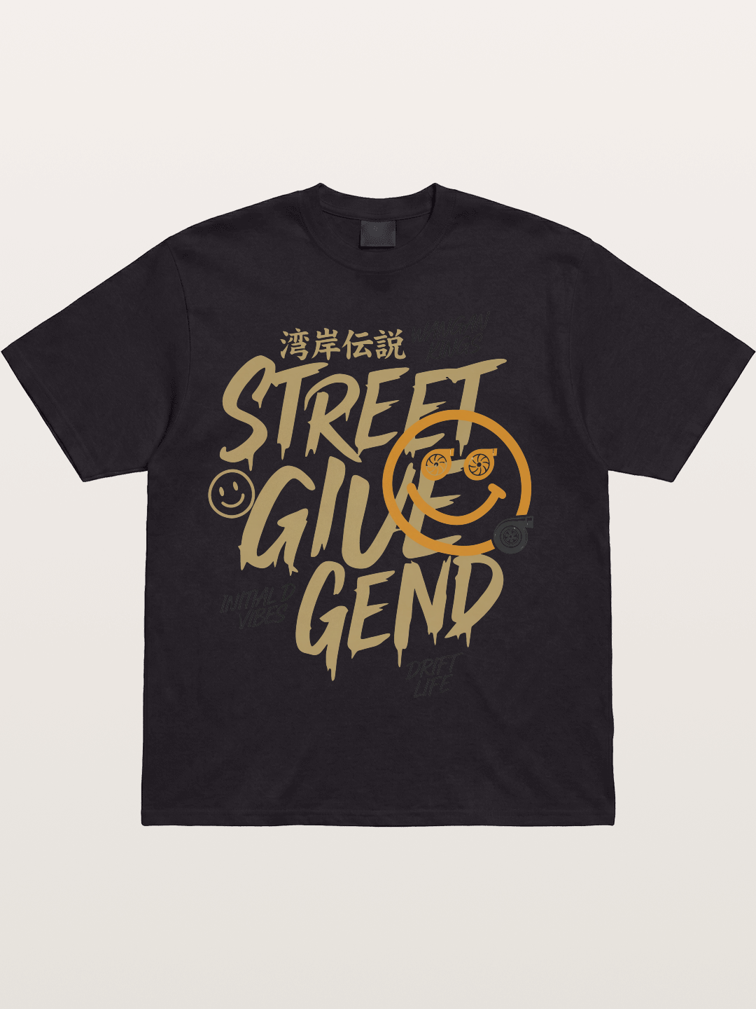 Street Glue Cotton T-shirt