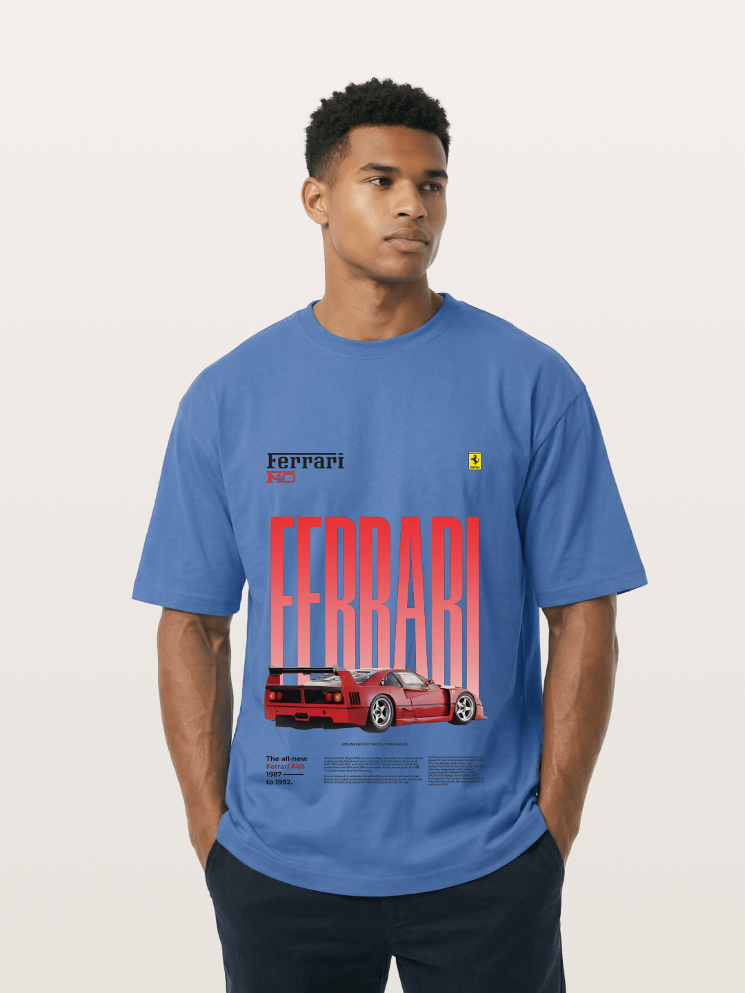 Gradient Red Gildan T-shirt
