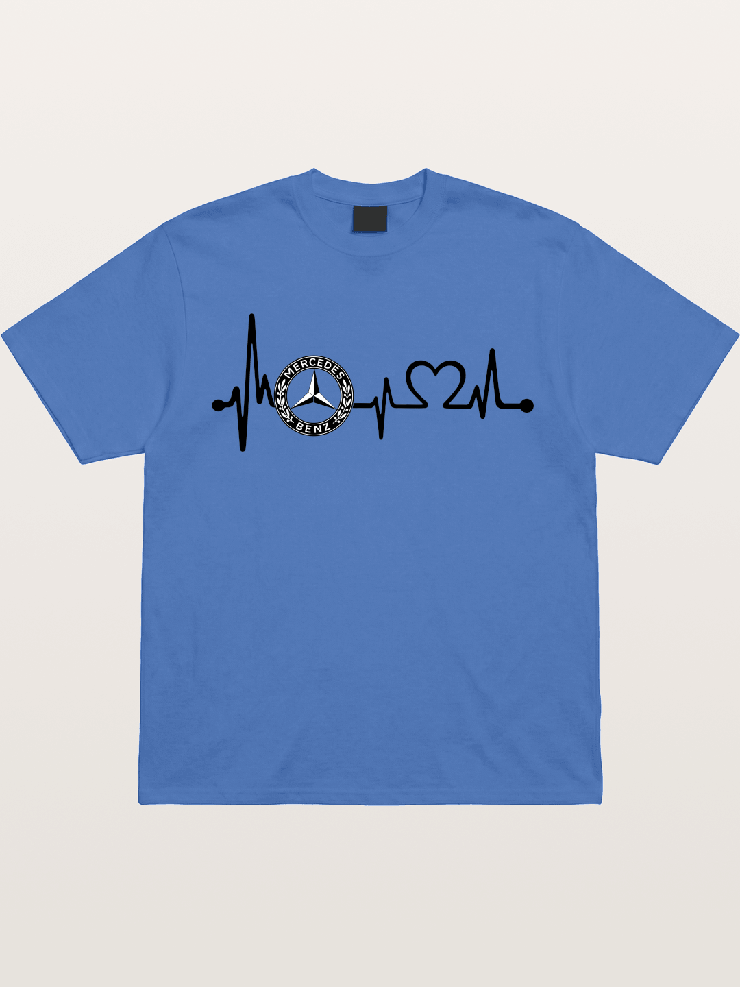 Mercedes Heartbeat Logo Art Gildan T-shirt