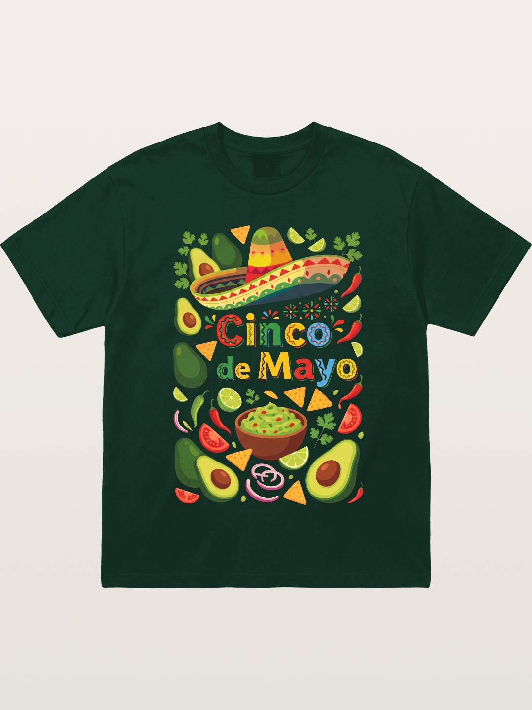 Mexican Avocado Tortilla Feast Gildan T-shirt
