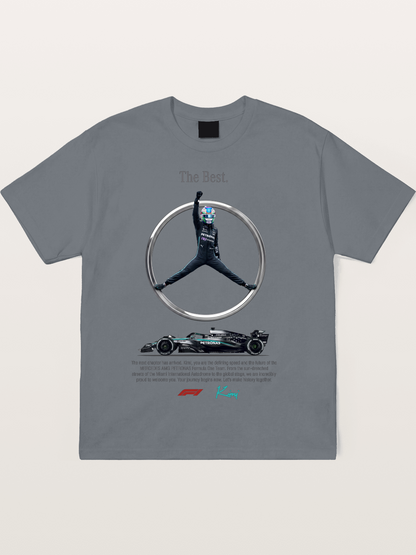 Kimi Mercedes Star Pose Cotton T-shirt