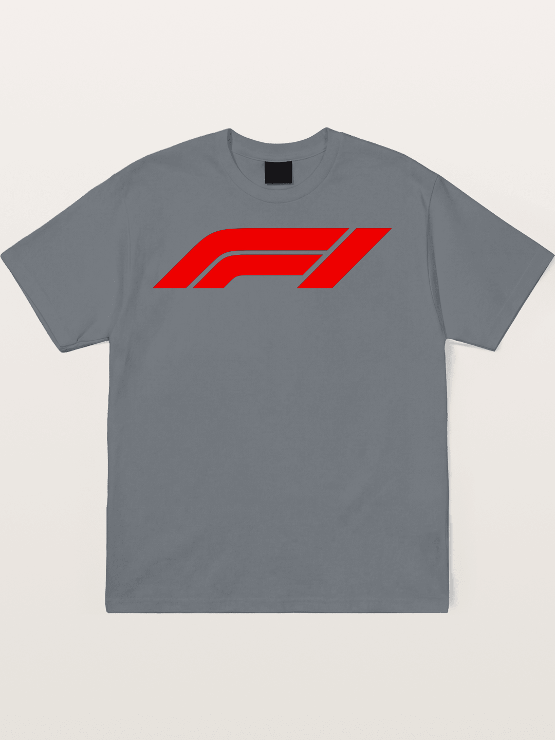 F1 Official Red Logo Cotton T-shirt