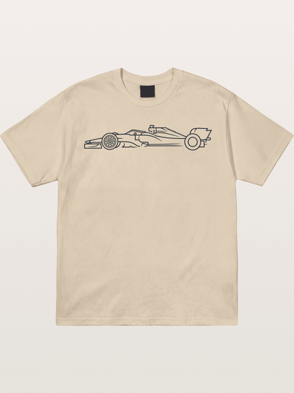 Race Outline Gildan T-shirt