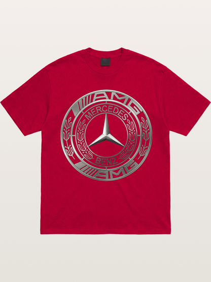 Mercedes-Benz Silver Logo Gildan T-shirt