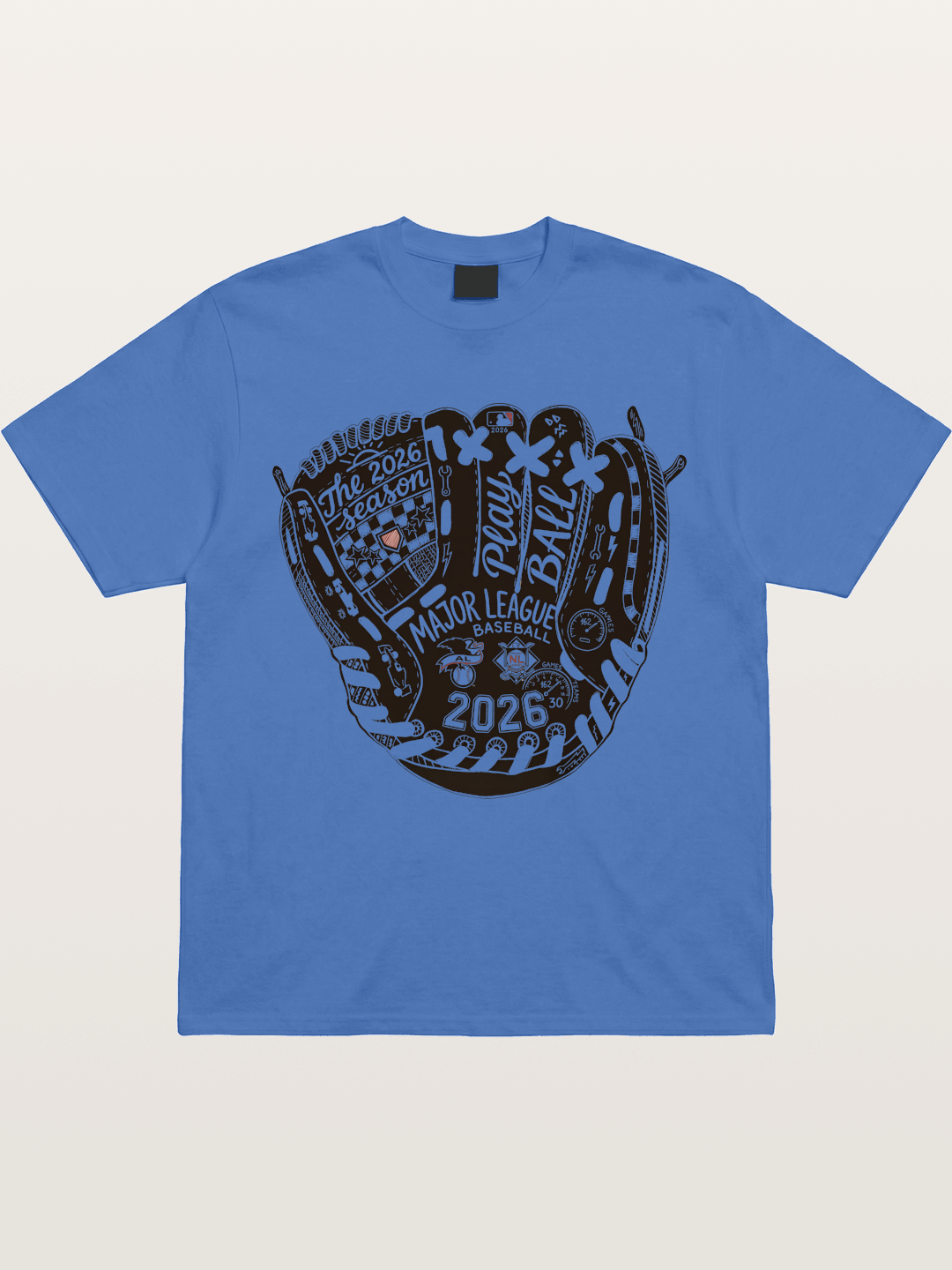 Play Ball Glove Gildan T-shirt