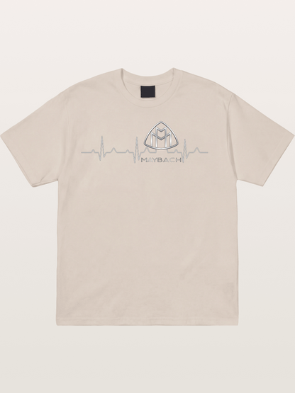 Maybach Heartbeat Crest Cotton T-shirt