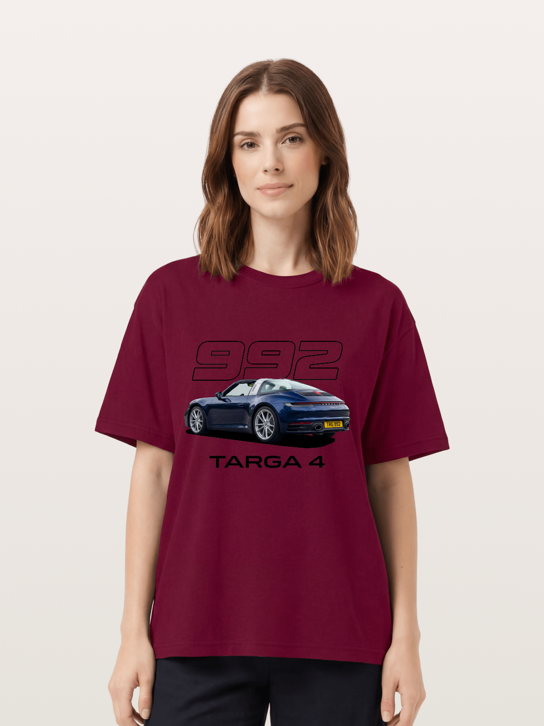 Porsche 992 Targa 4 Poster Gildan T-shirt