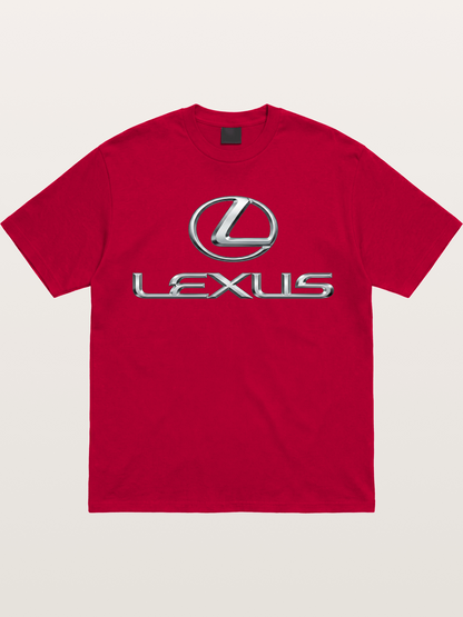 Lexus Silver Logo Badge Gildan T-shirt