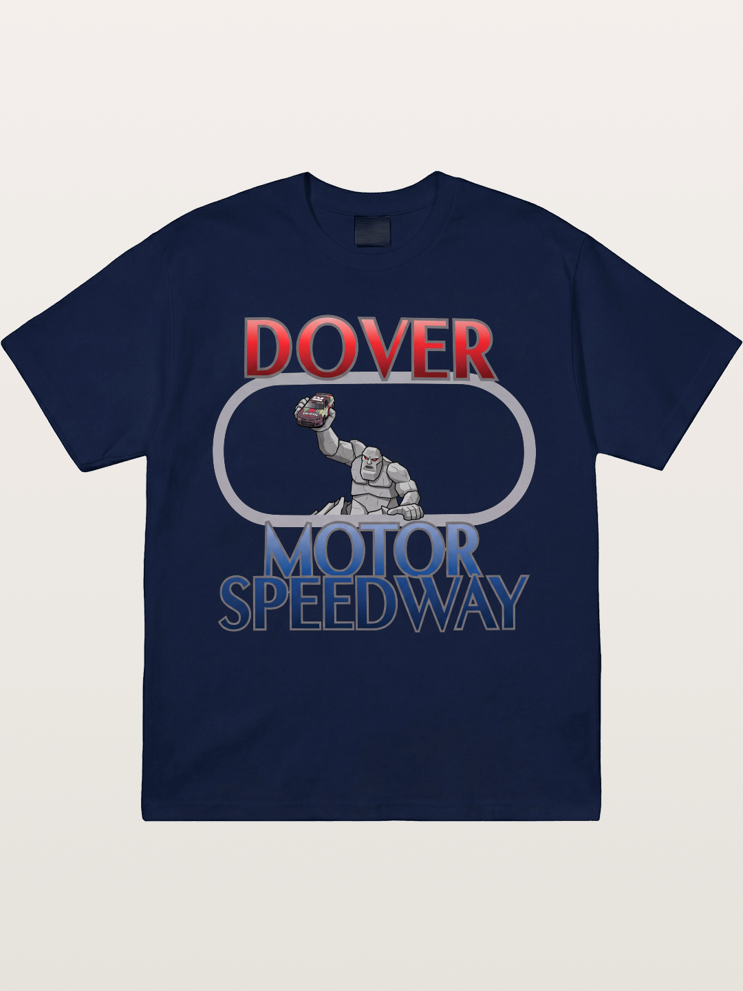 Miles the Monster Dover NASCAR Design Gildan T-shirt