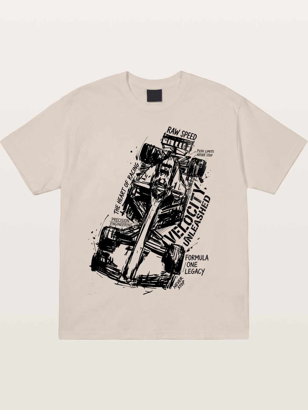 Raw Speed Unleashed Cotton T-shirt