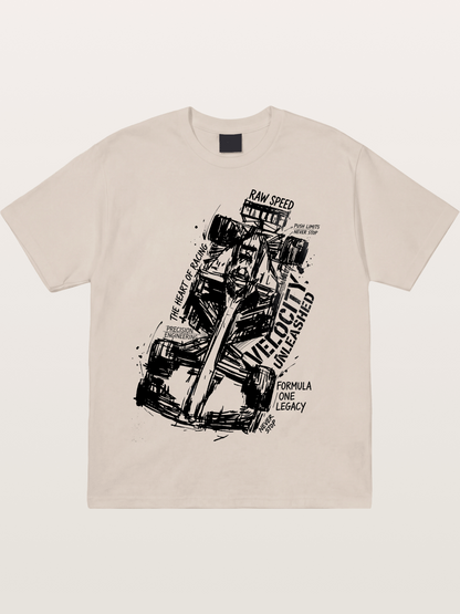 Raw Speed Unleashed Cotton T-shirt