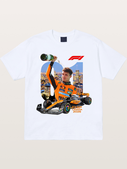 Lando Norris Canada GP 2026 Win Gildan T-shirt