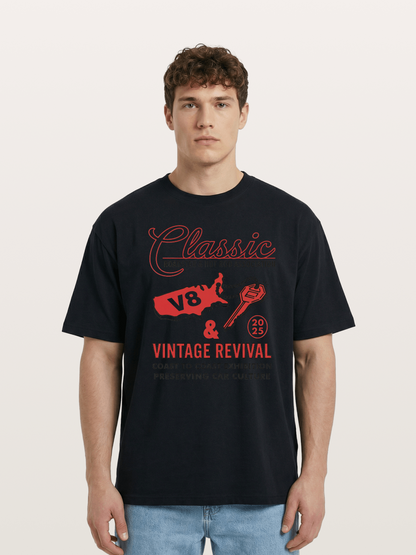 V8 Revival Cotton T-shirt