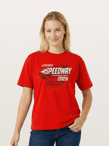 Flame Speedway Cotton T-shirt