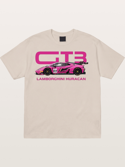 Pink Racer Cotton T-shirt