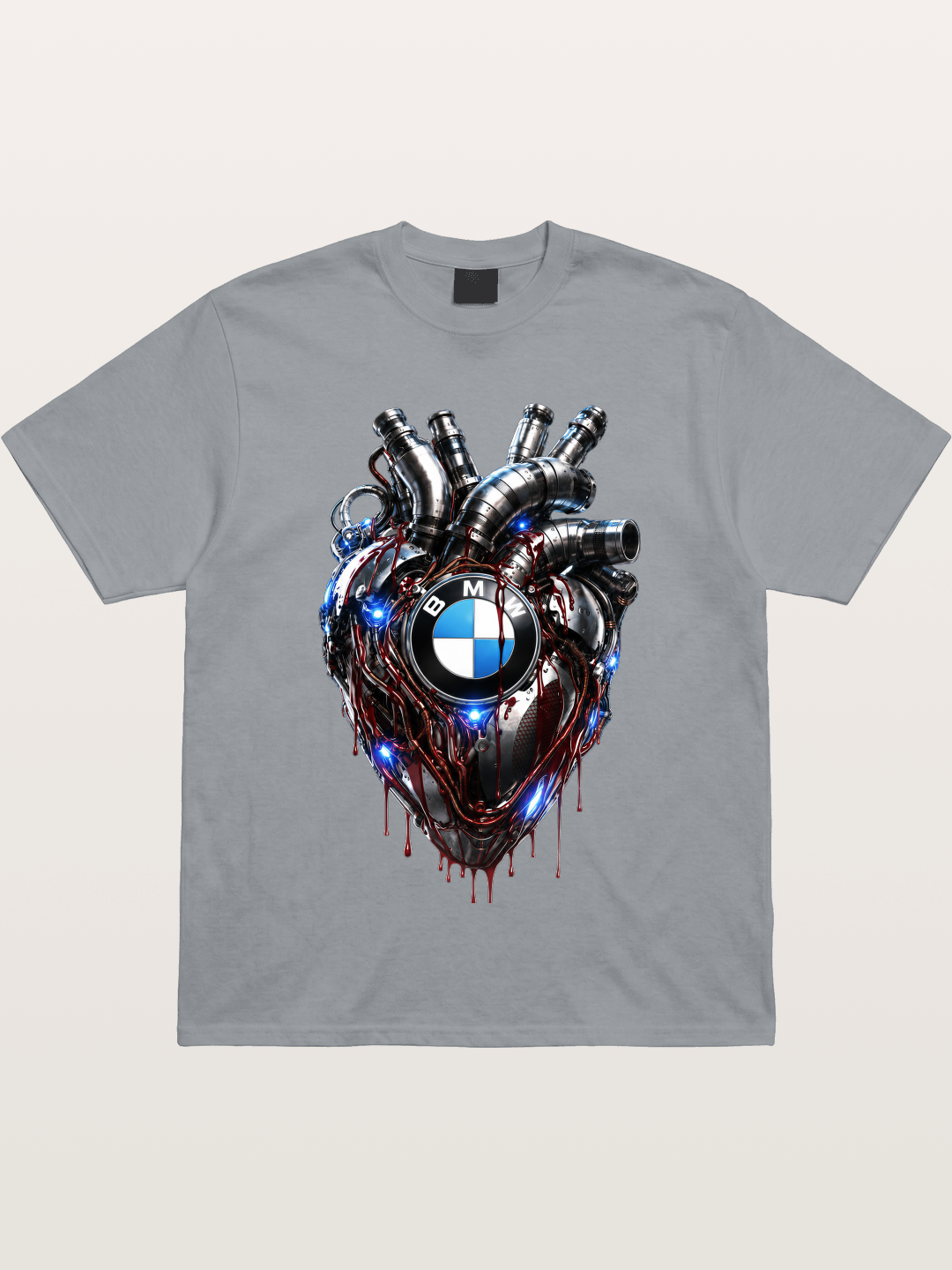BMW Mechanical Heart Graphic Gildan T-shirt