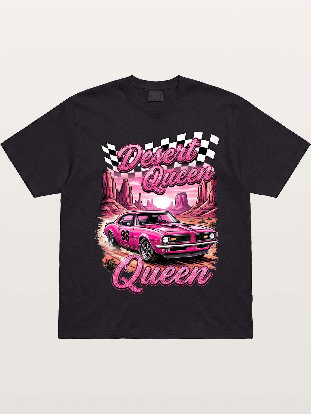 Desert Queen Racer Gildan T-shirt