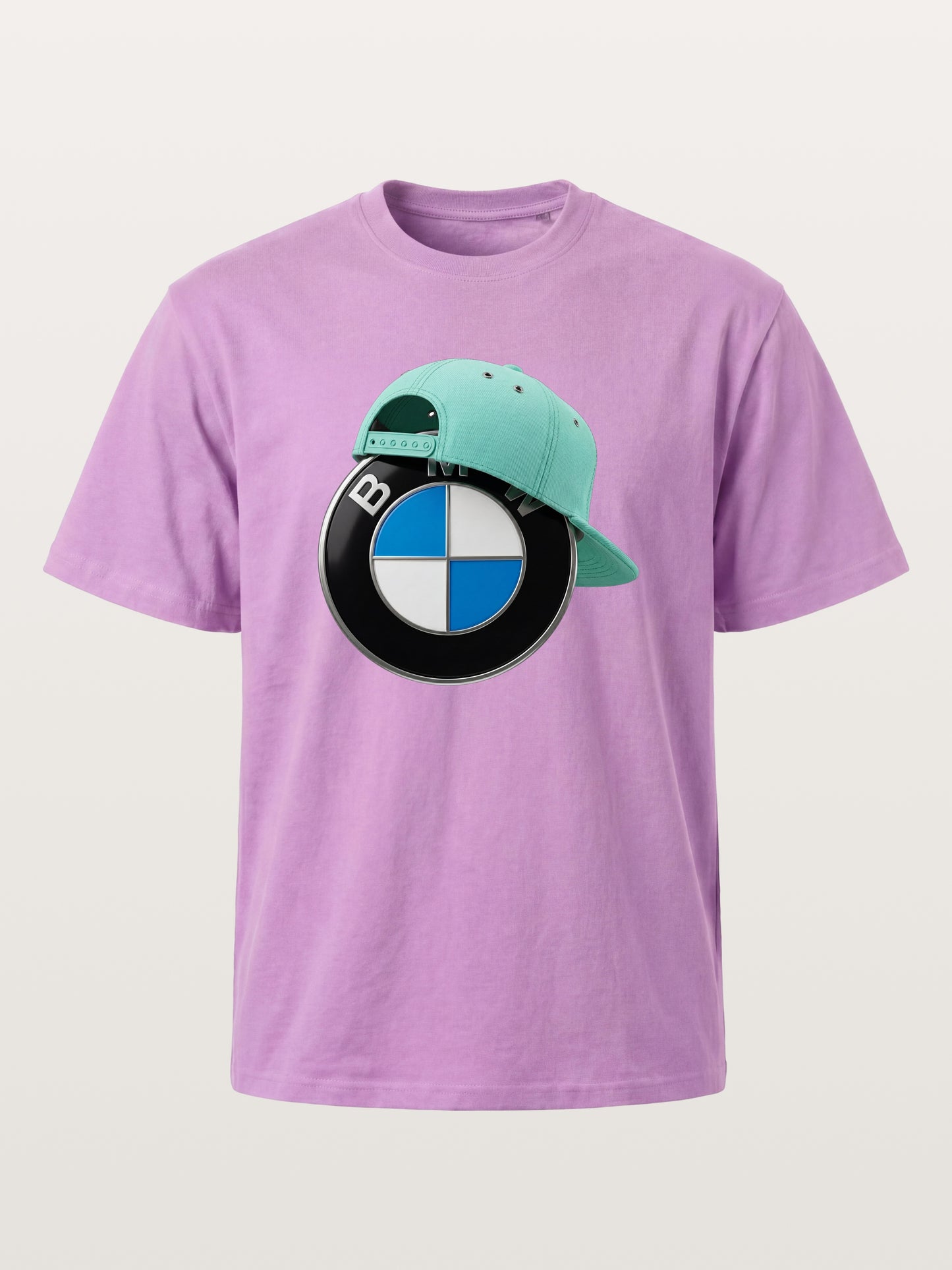 BMW Logo & Tiffany Cap Art Gildan T-shirt