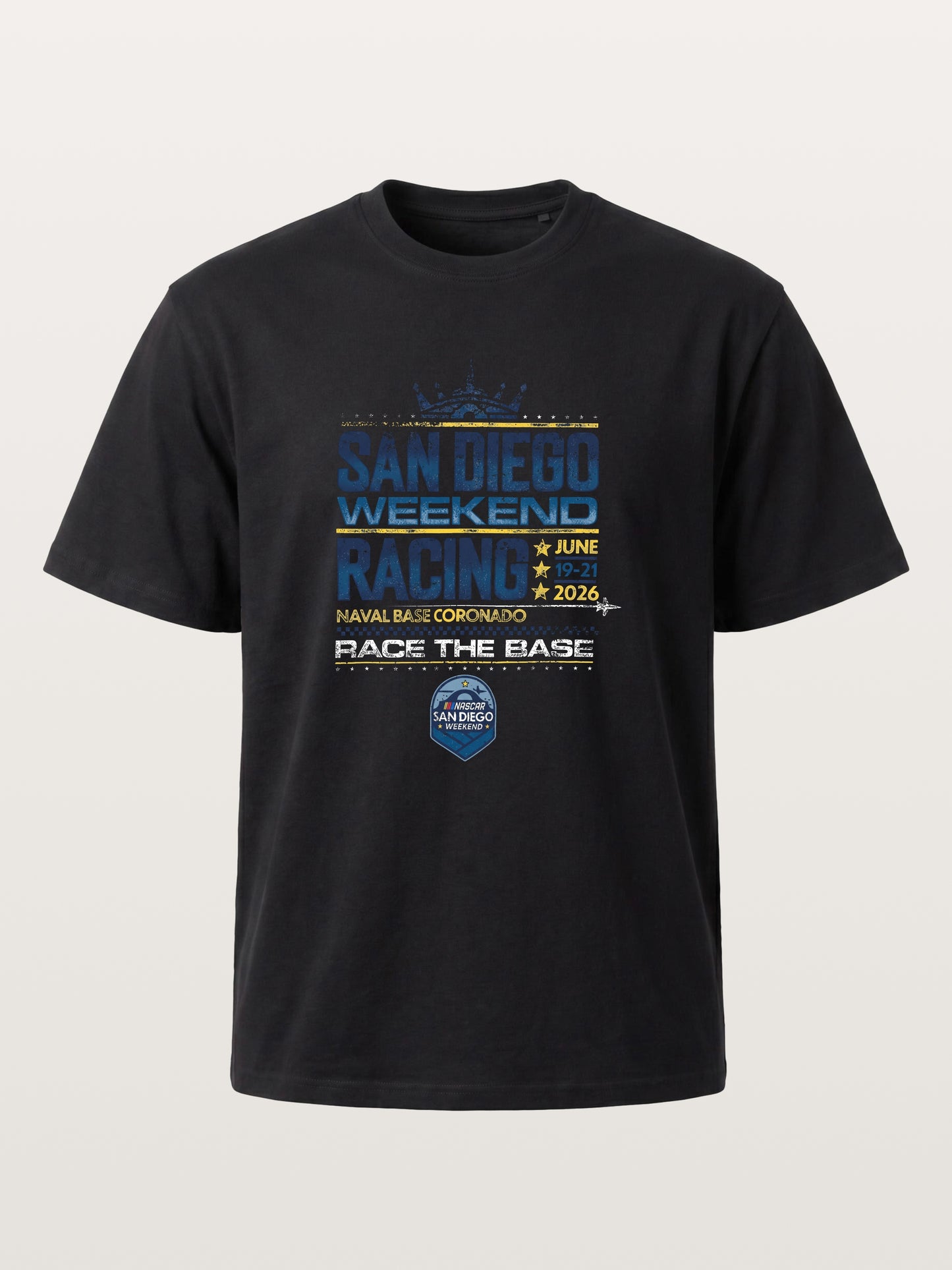 San Diego Racing Crown Layout Gildan T-shirt