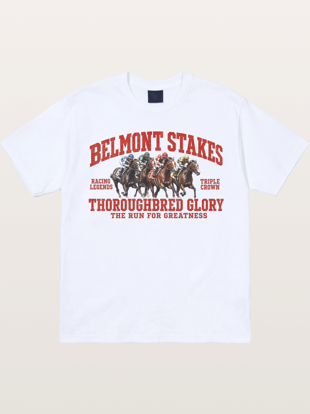 Belmont Stakes Racing Legends Gildan T-shirt