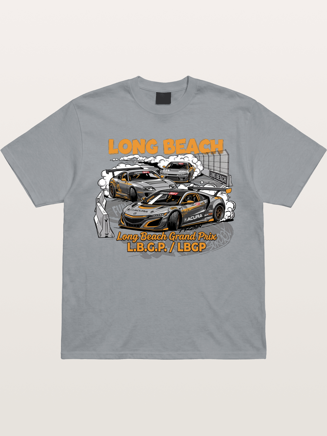 Long Beach Multi-Car Race Gildan T-shirt