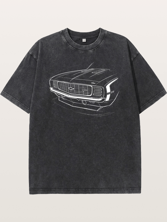 Pastel Racer Washed T-shirt